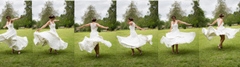 Real brides in original vintage wedding dresses by Abigail's Vintage Bridal