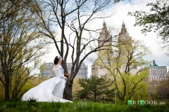 Real brides in original vintage wedding dresses by Abigail's Vintage Bridal