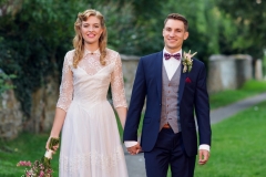 Real brides in original vintage wedding dresses by Abigail's Vintage Bridal