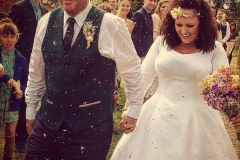 Real brides in original vintage wedding dresses by Abigail's Vintage Bridal