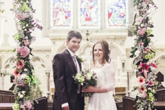 Real brides in original vintage wedding dresses by Abigail's Vintage Bridal