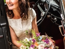 Real brides in original vintage wedding dresses by Abigail's Vintage Bridal
